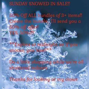 Winter Sale Announcement